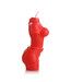 XR Brands Bound Goddess Red Drip Candle - Sensual Ambiance for Any Space