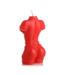 XR Brands Bound Goddess Red Drip Candle - Sensual Ambiance for Any Space