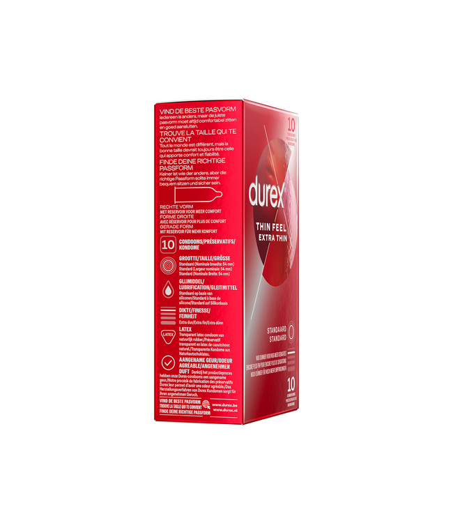 Durex London Extra Dun Latex Condooms Met Glijmiddel - Veilig En Comfortabel