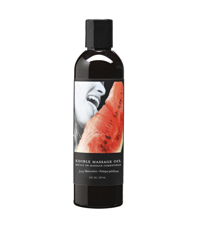 Earthly body Watermelon Massage Oil & Hemp Body Lotion - Hydrate & Pamper Skin