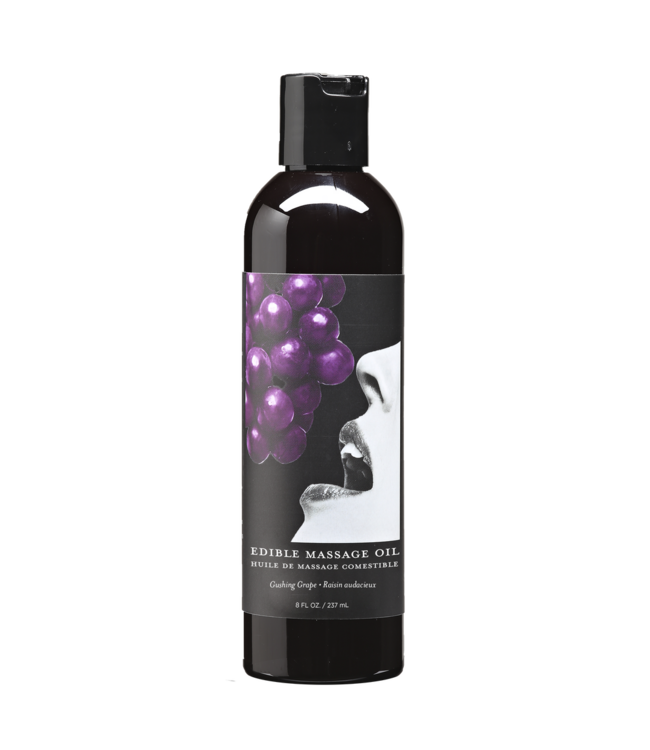Earthly body Earthly Body Eetbare Massageolie Met Hennepzaad- En Arganolie 237 ml