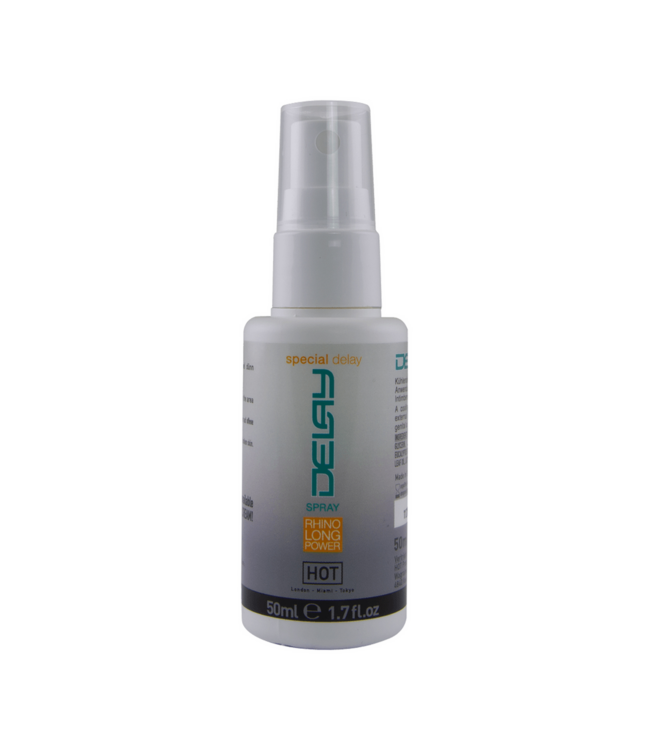 HOT HOT Delay Spray 50 ml – Natuurlijke Vertraging Voor Mannen Tegen Vroegtijdige Zaadlozing