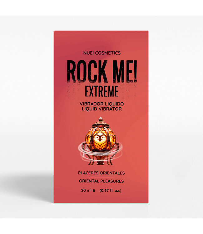 Nuei ROCK ME! 20ml Liquid Vibrator - Vegan Gel with Oriental Tingling Sensation
