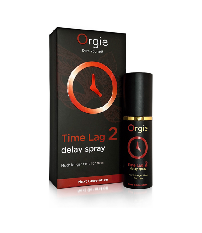 Orgie Time Lag 2 Delay Spray – Enhanced Long-Lasting Pleasure & Desire