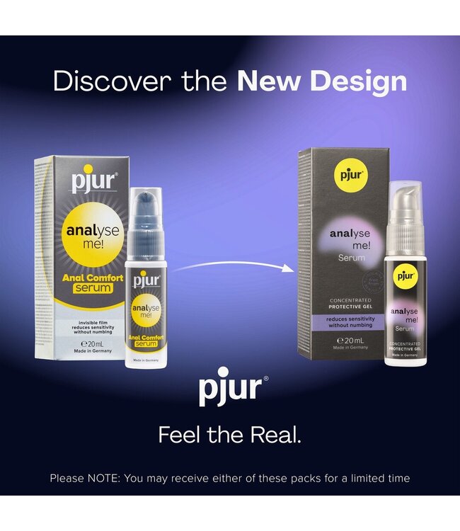 Pjur Pjur Anaal Comfort Serum 20 Ml - Bescherming Zonder Lidocaïne of Benzocaïne