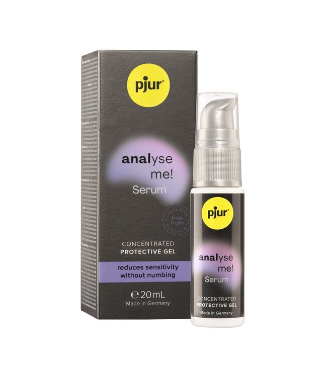 Pjur Pjur Anaal Comfort Serum 20 Ml - Bescherming Zonder Lidocaïne of Benzocaïne