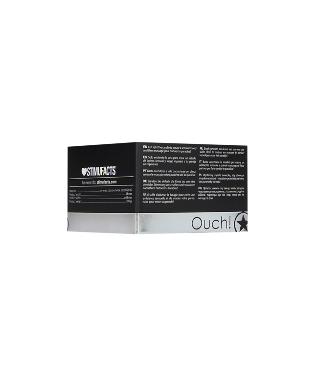 Ouch! Seductive Pheromone Massage Candle for Intense Sensual Experiences