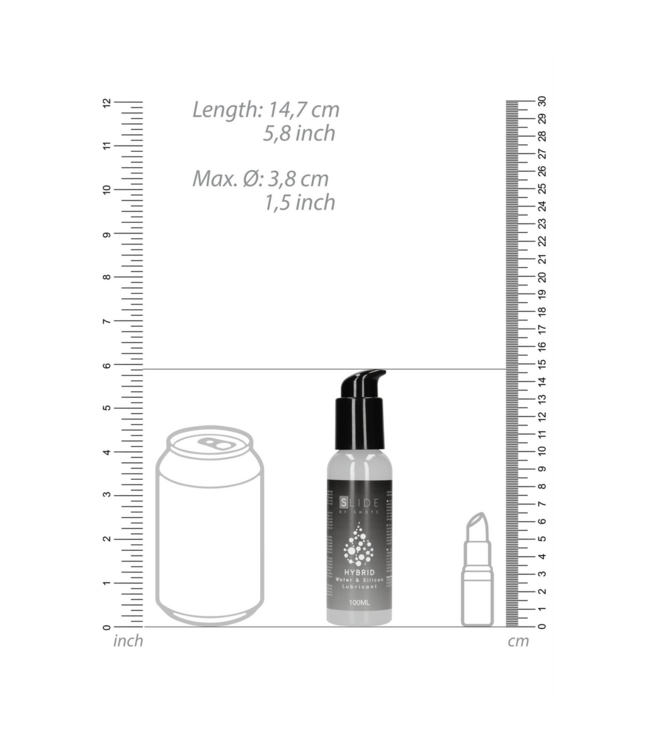 Pharmquests Slide Hybrid Lubricant 100ml – Smooth, Long-Lasting Pleasure Mix