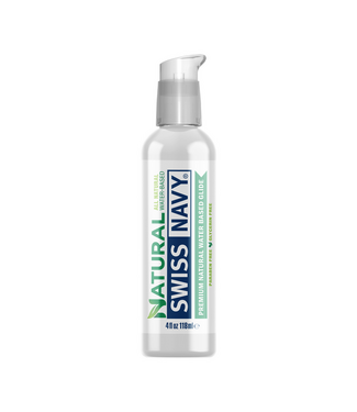 Swiss Navy Swiss Navy Natural Water-Based Personal Lubricant 118 Ml Hypoallergenic