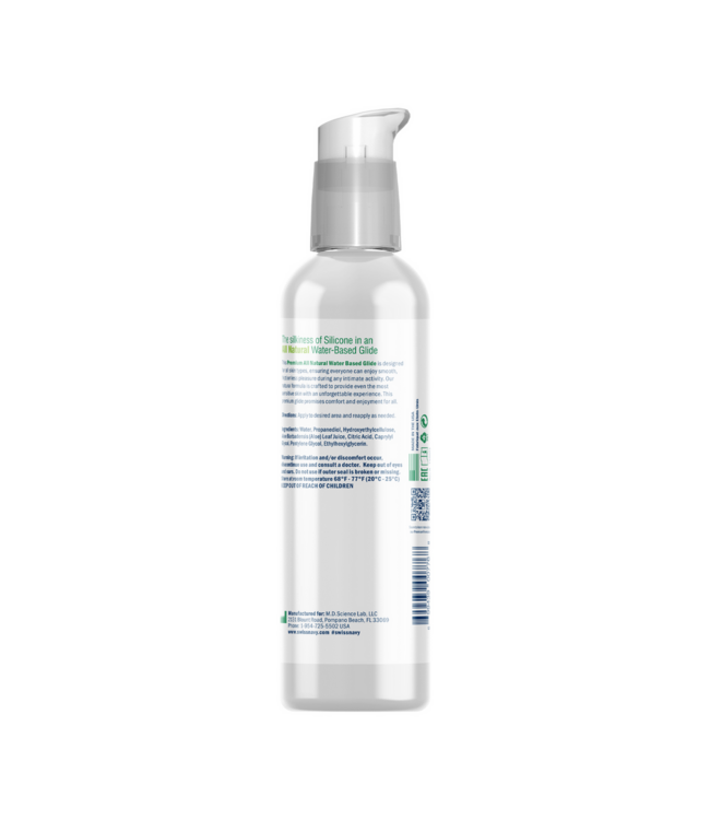 Swiss Navy Swiss Navy Natural Water-Based Personal Lubricant 118 Ml Hypoallergenic