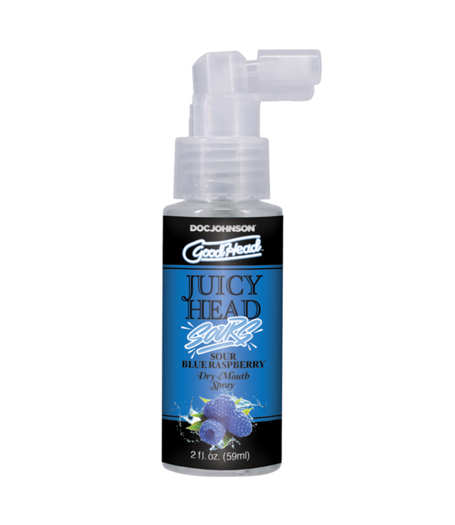 Doc Johnson Juicy Head Spray Sour Blue Raspberry – Feuchtigkeit & Frische für Oralsex