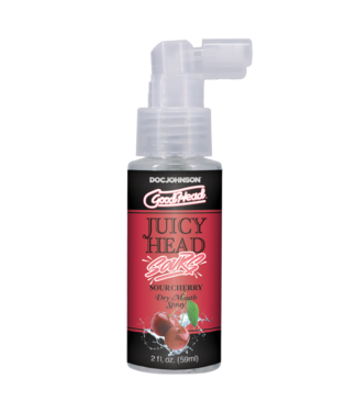 Doc Johnson GoodHead Sour Cherry Hydration Spray Tegen Droge Mond 60ml