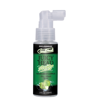 Doc Johnson GoodHead Juicy Head Sour Green Apple Spray - Hydrate & Freshen Breath