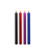 Ouch! Sensual Teasing Wax Candle Set – 4 Large Multicoloured BDSM Fun