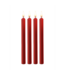Ouch! Red Teasing Wax Candle Set - 4 Pieces for Sensual BDSM Play