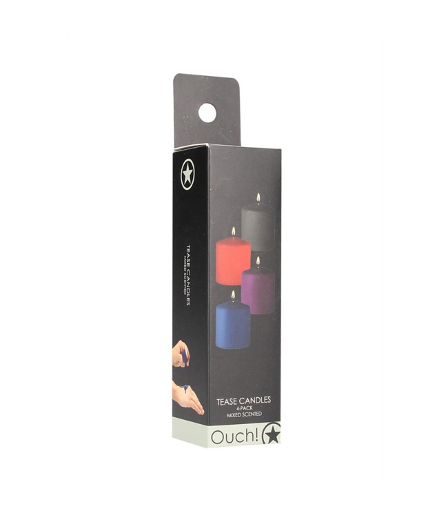Ouch! Sinful Tease Candles Mix - Skin-Friendly, Low-Temp Relaxation Bliss