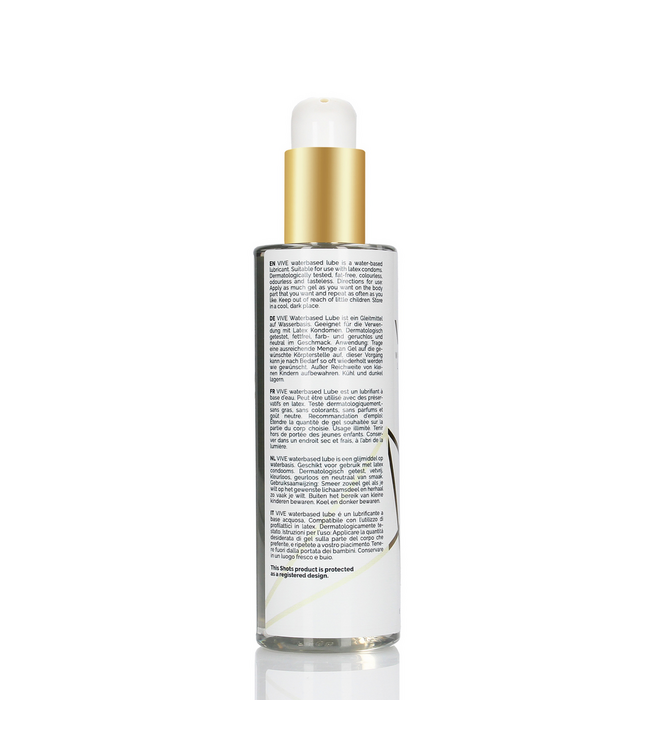 Vive VIVE Water-Based Lubricant 200ml - Safe, Natural & Dermatologically Tested