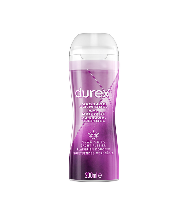 Durex Durex Play Massagegel 200 ml – Veilig, Neutraal en Condoomcompatibel
