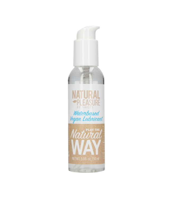 Natural Pleasure Vegan Waterbased Glijmiddel 150Ml Met Natuurlijke Ingrediënten En Veilig Gebruik