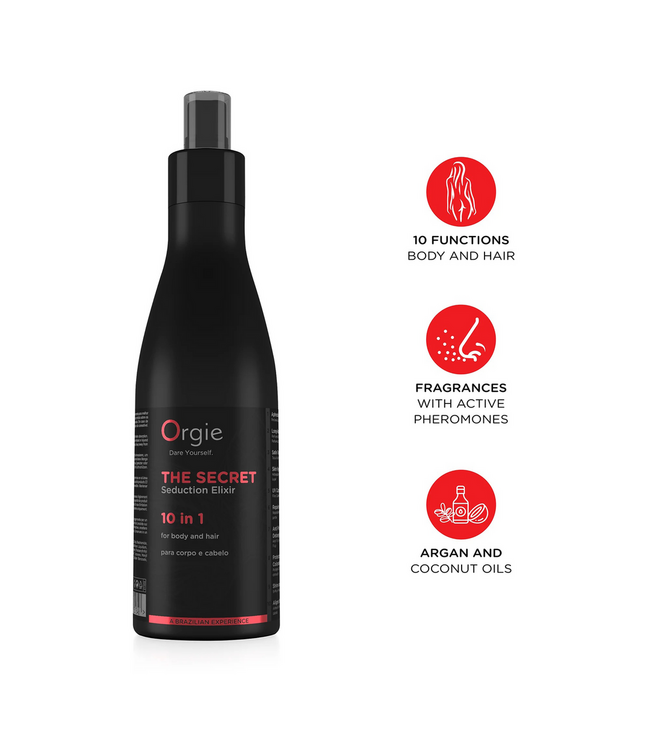 Orgie Feromone 10-in-1 Huid- en Haarlotion Elixir 200 ml