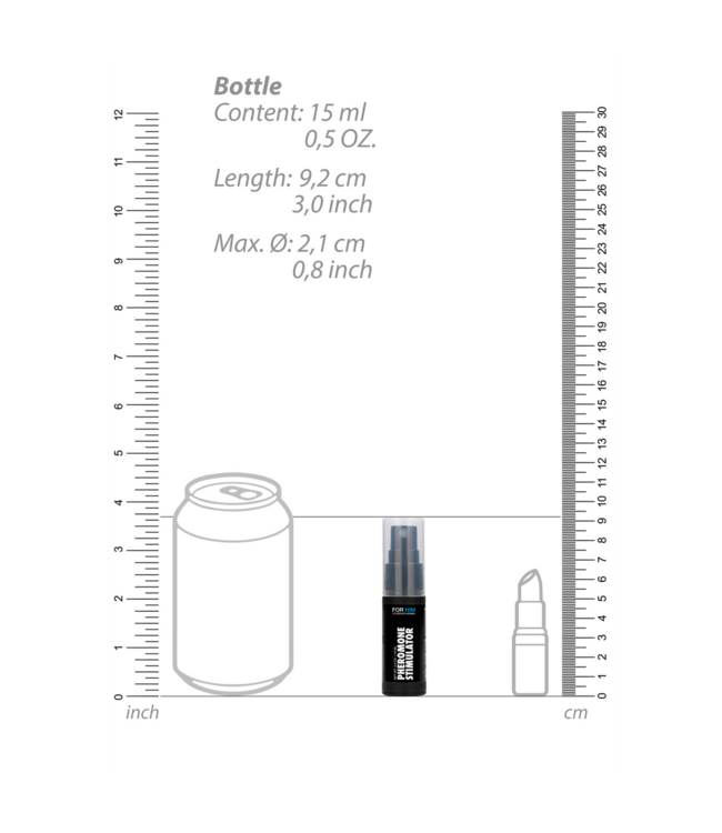 Pharmquests Pheromone Boost Spray for Him - Enhance Attractiveness 15ml
