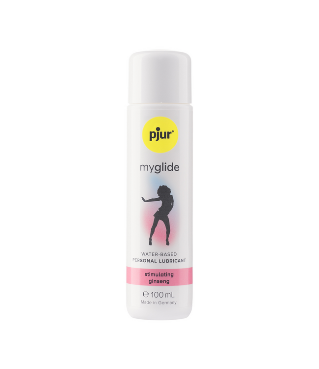 Pjur Myglide Gleitmittel für Frauen – 100 ml mit Ginseng für mehr Lust