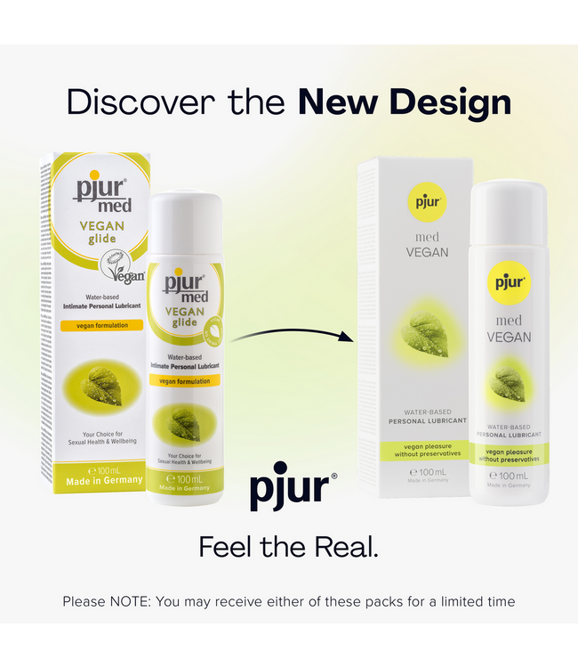 Pjur pjur®med VEGAN Gleitmittel 100ml – Natürlich, Sensibel, Tierversuchsfrei