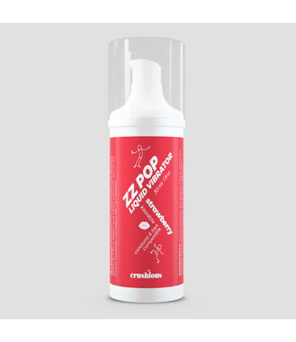 Crushious Crushious ZZ POP Tintelend Glijmiddel Aardbei Voor Orale Sensaties 30ml