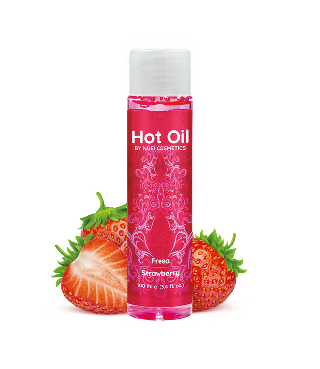 Nuei NUEI Kissable Warming Strawberry Massage Gel 100ml | Vegan Pleasure
