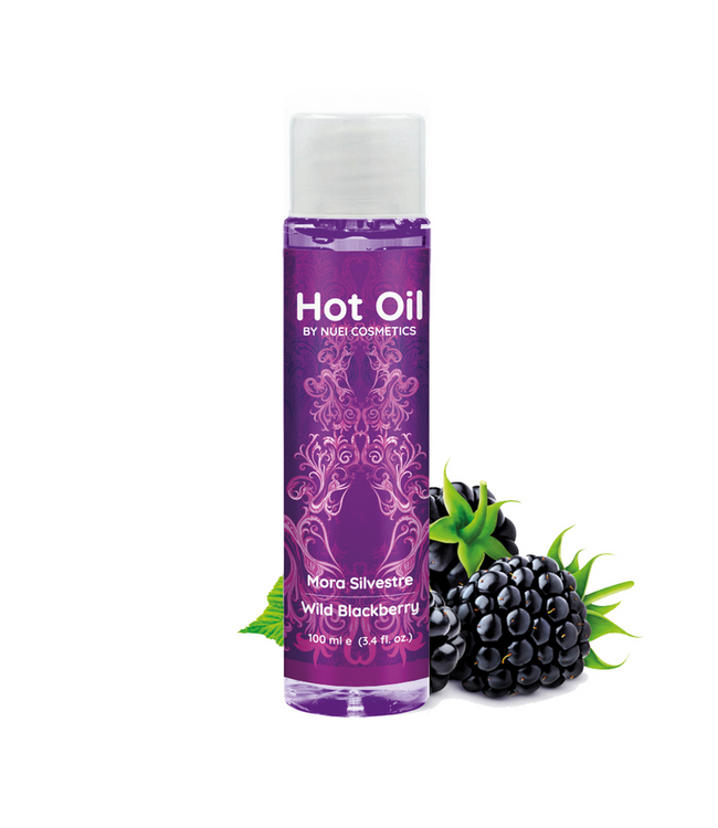 Nuei NUEI Warm Blackberry Massage Gel - Sensual, Vegan & Kissable 100ml
