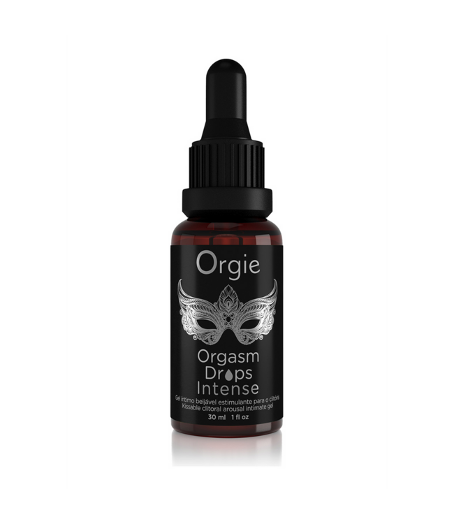 Orgie Orgasm Drops Intense - 30 ml wärmende Tropfen mit Rotapfelgeschmack