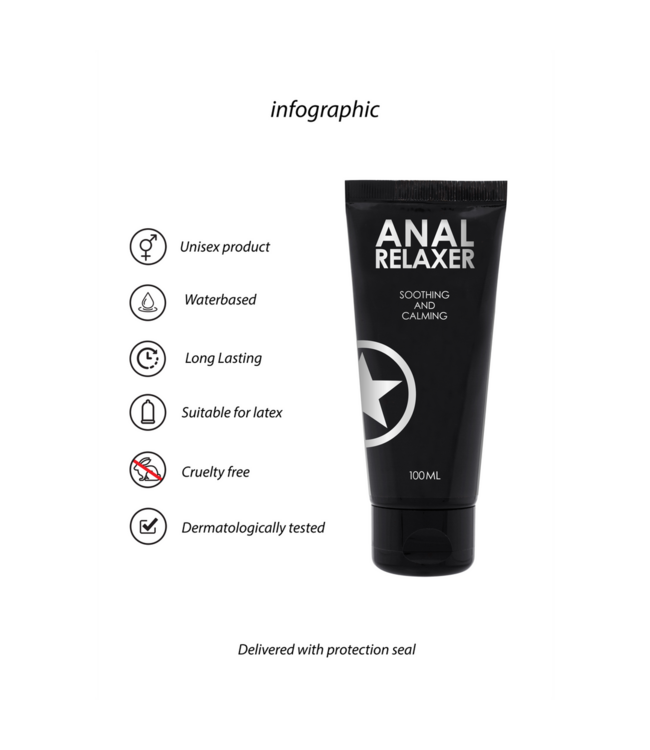 Ouch! Ouch! Anale Ontspanner Gel 100 ml Voor Comfortabele Relaxatie