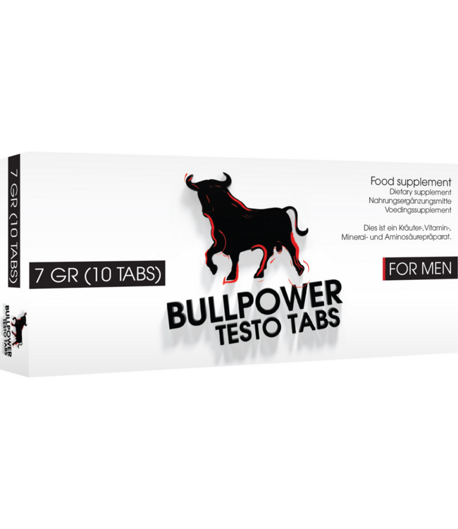 Pharmquests Bull Power Testo Tabs - Boost Testosterone & Fertility Support