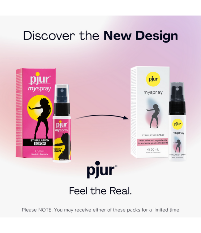 Pjur Pjur Vrouwen Stimulatiespray Met Tintelend Effect Voor Intieme Sensaties