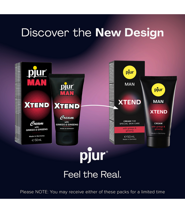 Pjur MAN Xtend Creme 50 ml – Kraft und Ausdauer mit Ginkgo & Ginseng