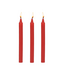 XR Brands Sensual Drip Candles Set - 3 Safe & Odourless Fire Sticks for Play
