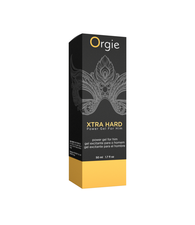 Orgie Xtra Hard Power Gel 30 ml – Intensives Verwöhnerlebnis für Männer