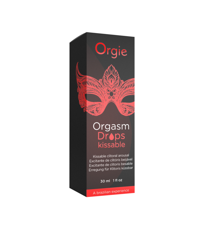 Orgie Intense Clitoral Stimulating Drops 30ml - Warming Pleasure Boost
