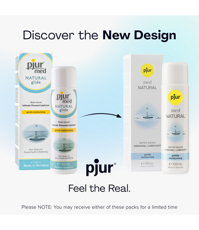 Pjur Med Natural Gleitmittel – Sanft & Feuchtigkeitsspendend für alle Hauttypen