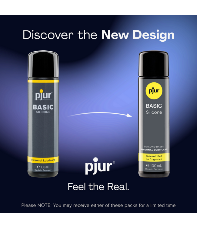 Pjur pjur BASIC SILICONE Lubricant 100ml – Long-lasting & Non-sticky