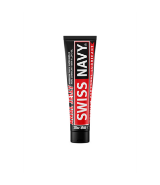 Swiss Navy Premium Anal Jelly Lubricant with Clove Oil - 59 ml for Ultimate Comfort