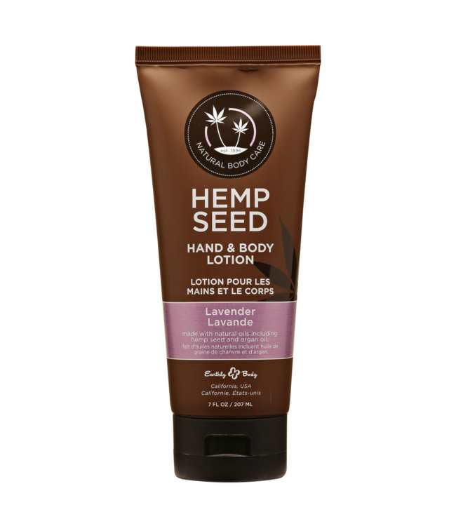 Earthly body Earthly Body Hydraterende Lavendel Hand- & Bodylotion Met Hennepzaad- En Arganolie
