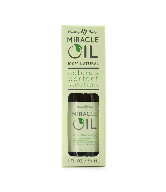 Earthly body Rizinusöl & Lotion für intensive Feuchtigkeit und strahlende Haut 30 ml