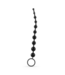 Crushious Flexibele Anale Kralenketting 25,4 cm Zwart Met Veiligheidsring Voor Beginners