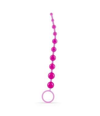 Crushious Weiche Analkugeln Rosa 25,4 cm – Sicherer Einstieg für Anfänger