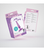 Crushious Jolly Pyramid Anal Plug 7 cm - Safe Pleasure with Suction Cup, Lilac
