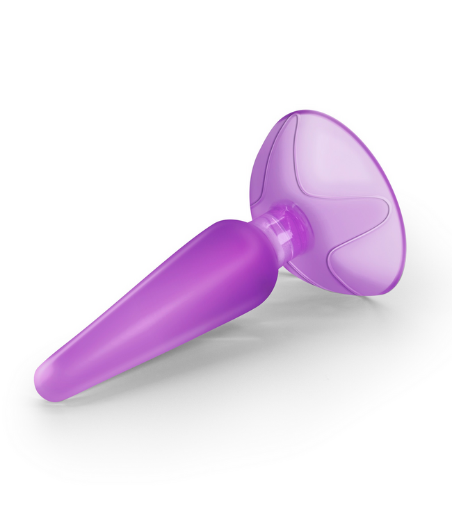 Crushious Crushious Piramide Anale Plug 7 cm Paars Met Krachtige Zuignap