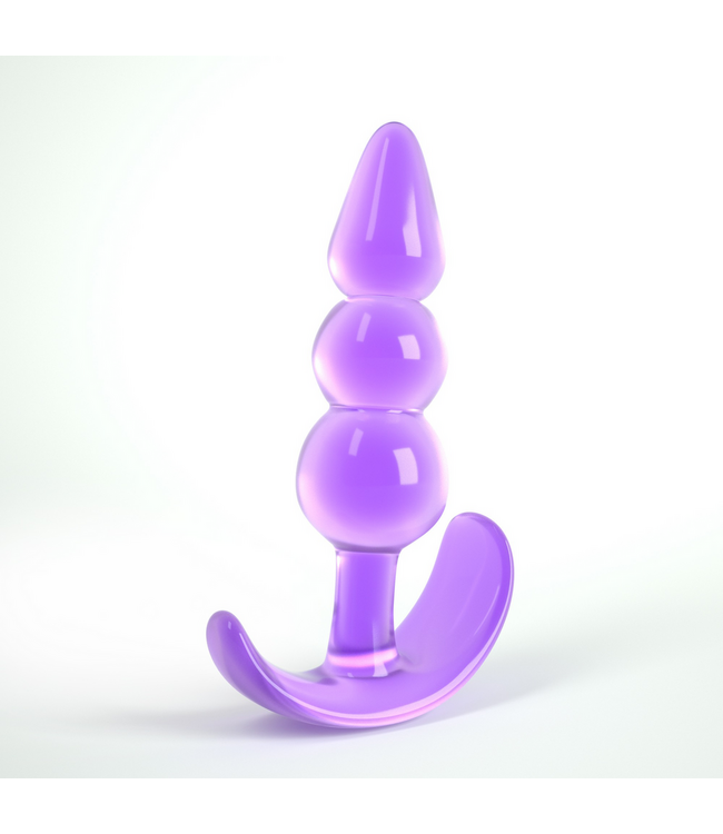 Crushious Crushious Flexibele Anale Plug Paars 7 cm Voor Comfortabel Stimulatiegebruik
