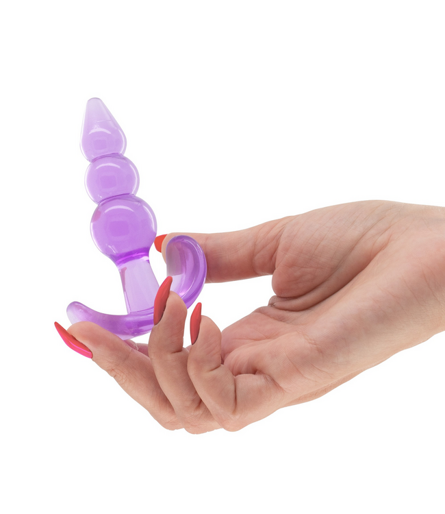 Crushious Crushious Flexibele Anale Plug Paars 7 cm Voor Comfortabel Stimulatiegebruik