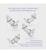 Crushious Set Van 3 Transparante Hypoallergene Stimulerende Cockrings Met Bobbels